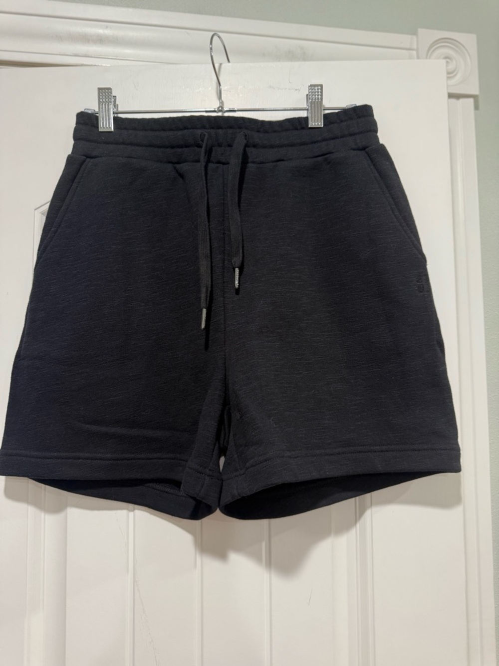 Sweaty Betty Black High-Waist Lounge Shorts